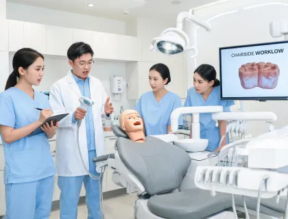 Customer clinical training session